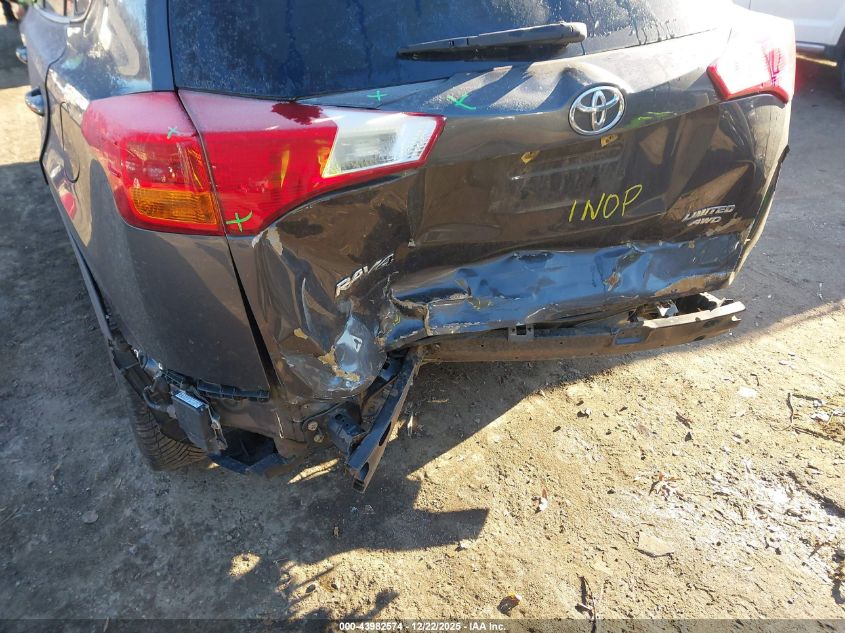2015 Toyota Rav4 Limited VIN: 2T3DFREV4FW393806 Lot: 43982574
