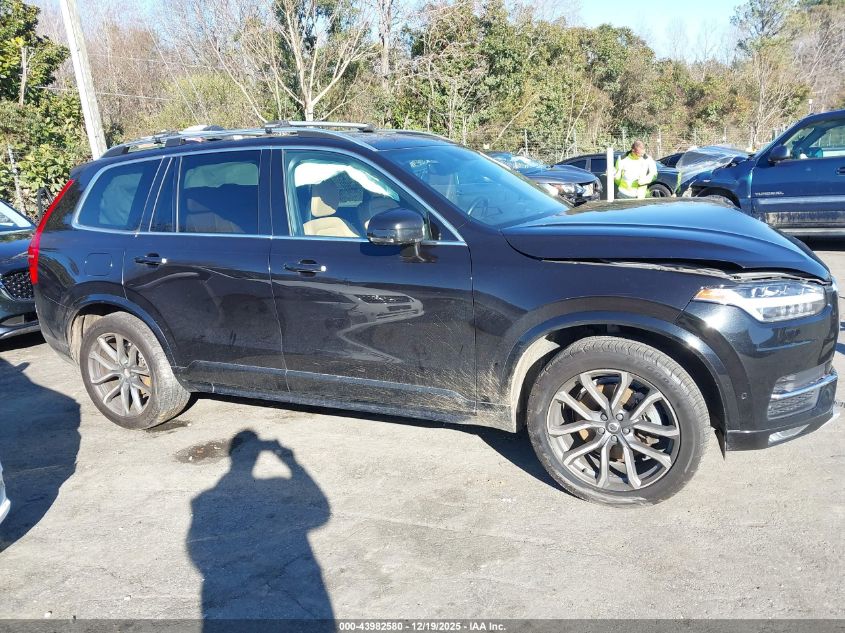 2018 Volvo Xc90 T6 Momentum VIN: YV4A22PK3J1331617 Lot: 43982580