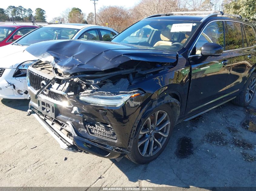 2018 Volvo Xc90 T6 Momentum VIN: YV4A22PK3J1331617 Lot: 43982580