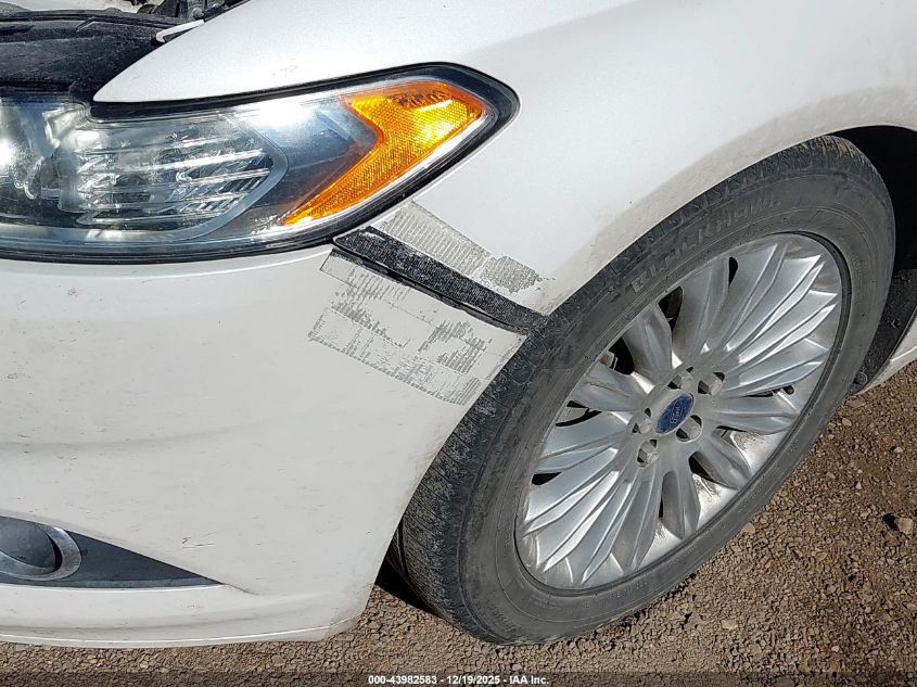 2015 Ford Fusion Hybrid Se VIN: 3FA6P0LU1FR226339 Lot: 43982583