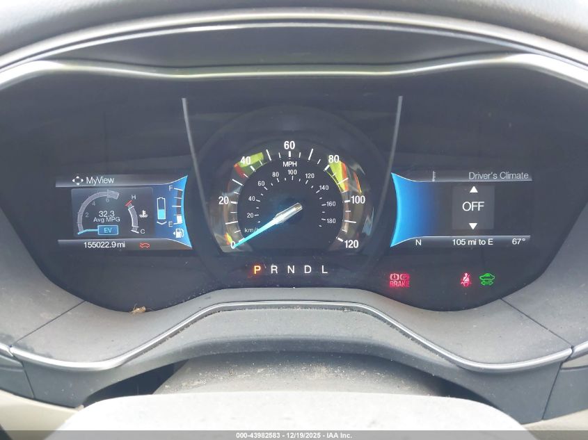 2015 Ford Fusion Hybrid Se VIN: 3FA6P0LU1FR226339 Lot: 43982583