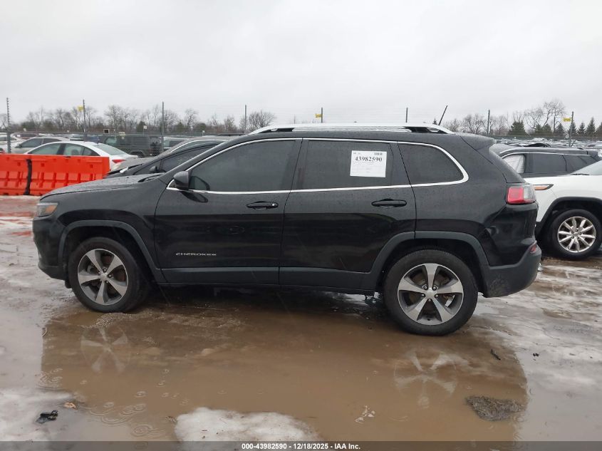 2020 Jeep Cherokee Limited 4X4 VIN: 1C4PJMDN6LD564712 Lot: 43982590