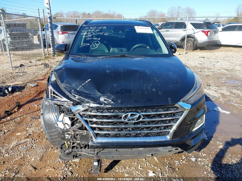 2020 Hyundai Tucson Ultimate VIN: KM8J33AL2LU232162 Lot: 43982592