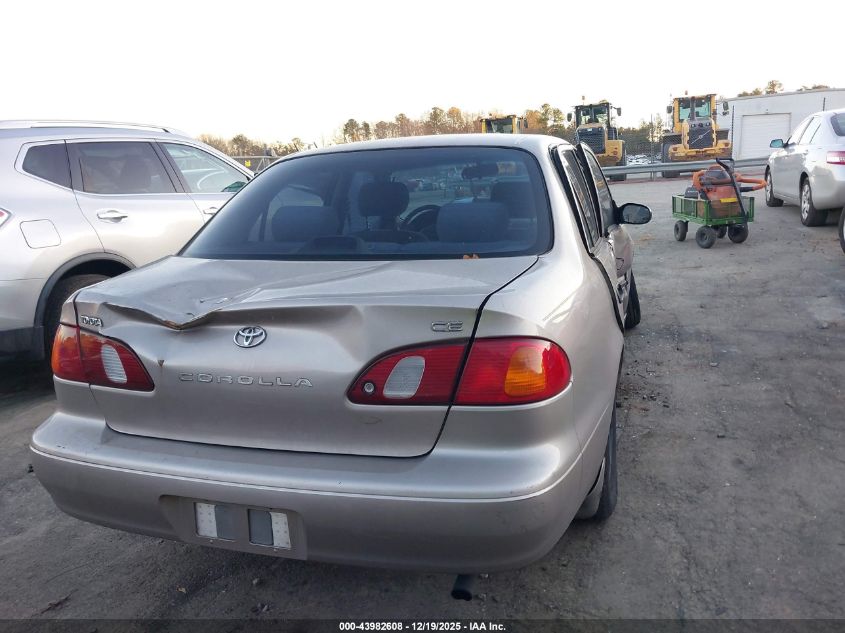1999 Toyota Corolla Ve/Ce/Le VIN: 2T1BR12E5XC112077 Lot: 43982608