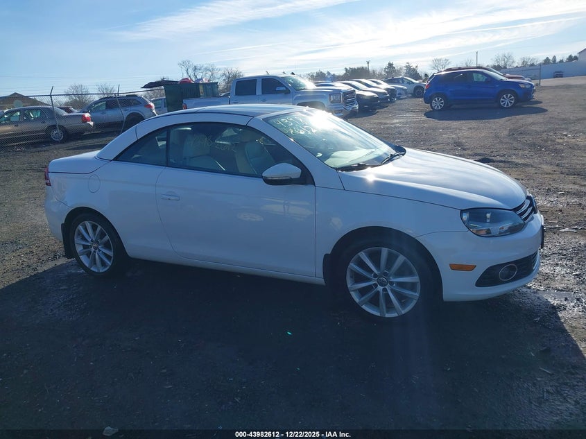 2013 Volkswagen Eos Komfort VIN: WVWBW8AH0DV007484 Lot: 43982612