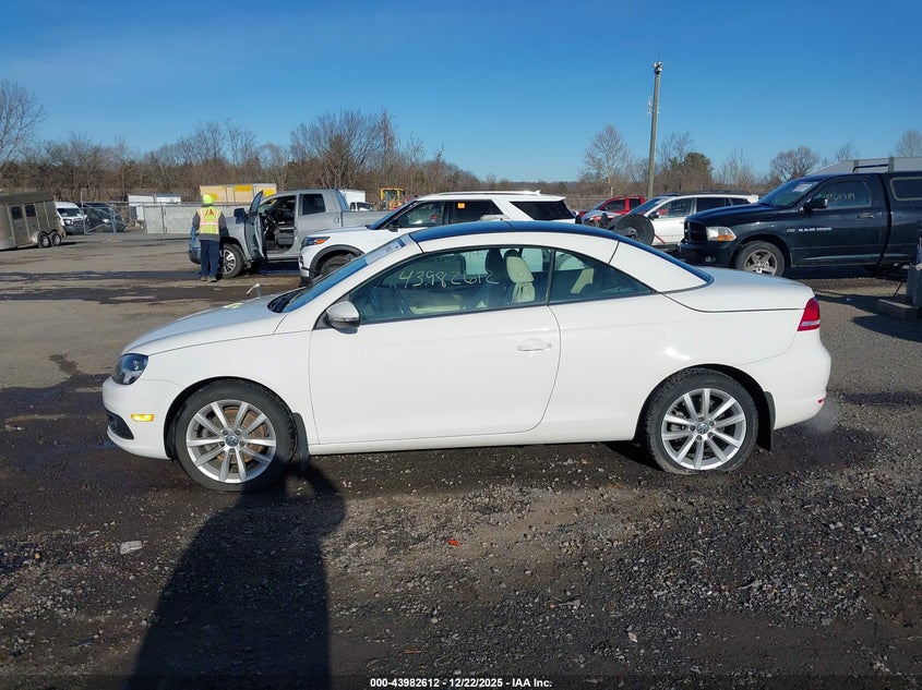 2013 Volkswagen Eos Komfort VIN: WVWBW8AH0DV007484 Lot: 43982612