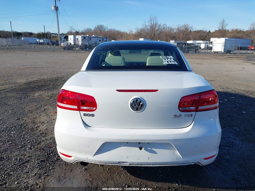2013 Volkswagen Eos Komfort VIN: WVWBW8AH0DV007484 Lot: 43982612