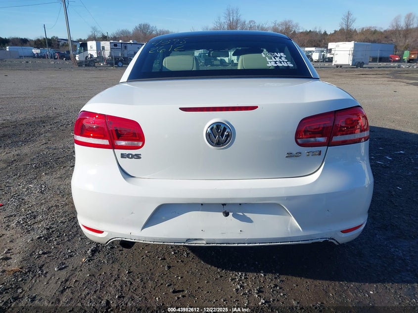 2013 Volkswagen Eos Komfort VIN: WVWBW8AH0DV007484 Lot: 43982612