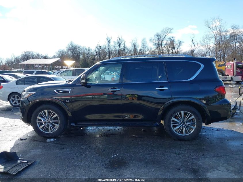 2019 Infiniti Qx80 Luxe VIN: JN8AZ2NEXK9230030 Lot: 43982619