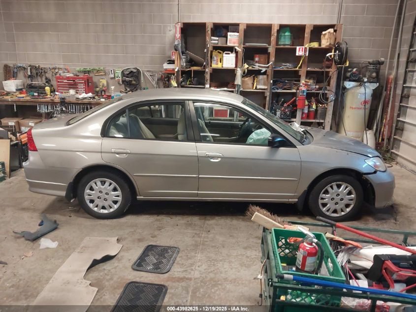 2004 Honda Civic Lx VIN: 1HGES16594L016065 Lot: 43982625