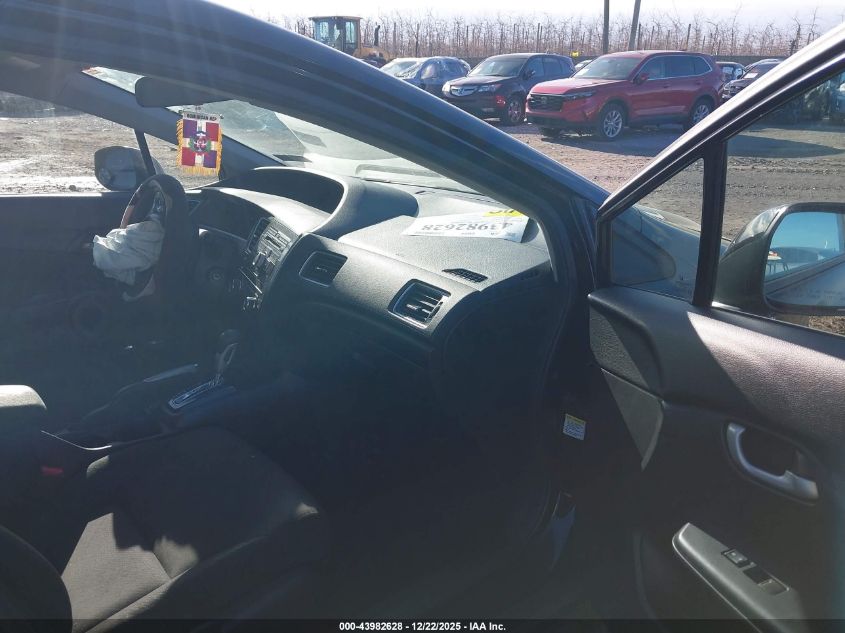 2013 Honda Civic Lx VIN: 19XFB2F51DE022461 Lot: 43982628