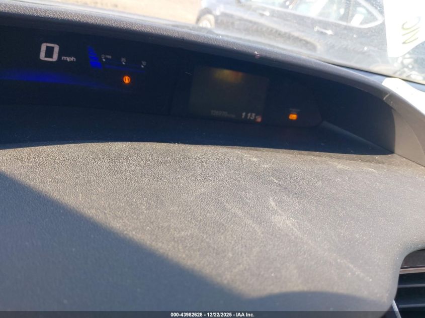 2013 Honda Civic Lx VIN: 19XFB2F51DE022461 Lot: 43982628