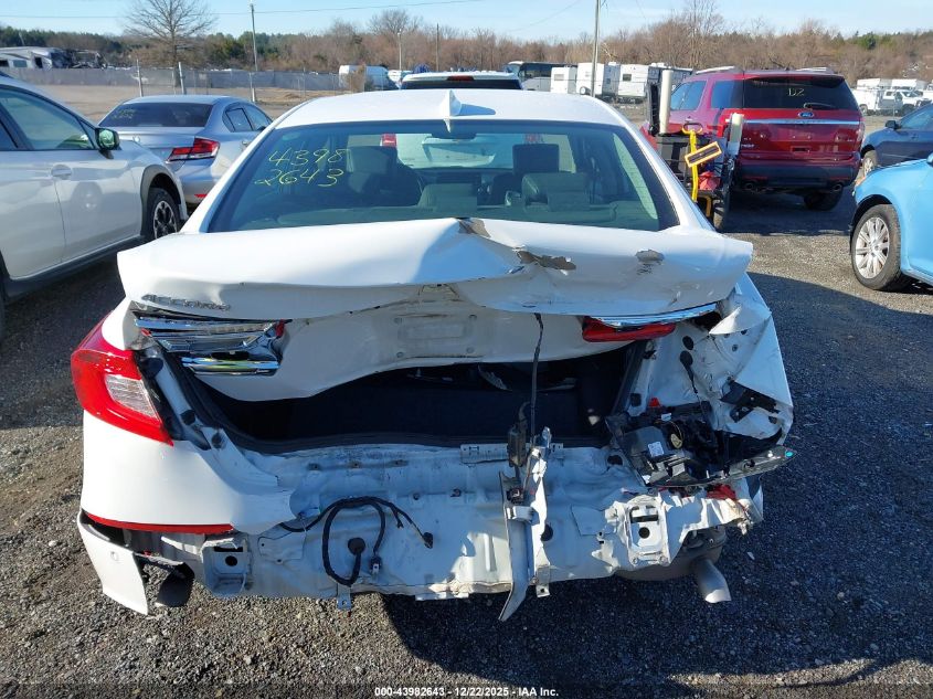 2021 Honda Accord Ex-L VIN: 1HGCV1F54MA093971 Lot: 43982643