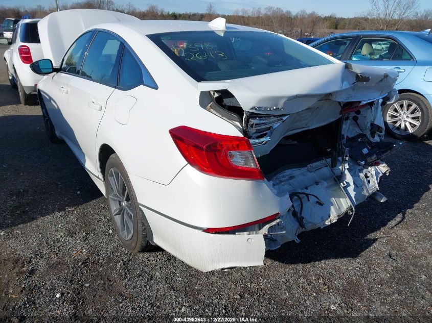 2021 Honda Accord Ex-L VIN: 1HGCV1F54MA093971 Lot: 43982643