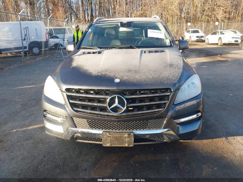 2014 Mercedes-Benz Ml 350 Bluetec 4Matic VIN: 4JGDA2EB0EA279614 Lot: 43982645
