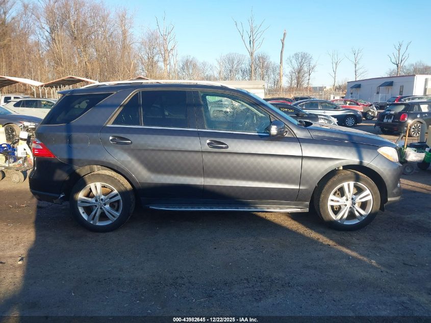 2014 Mercedes-Benz Ml 350 Bluetec 4Matic VIN: 4JGDA2EB0EA279614 Lot: 43982645