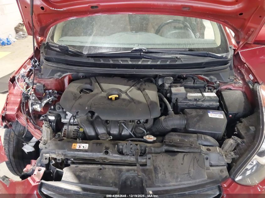 2012 Hyundai Elantra Gls (Ulsan Plant) VIN: KMHDH4AE2CU274272 Lot: 43982646