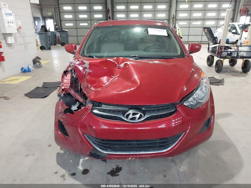 2012 Hyundai Elantra Gls (Ulsan Plant) VIN: KMHDH4AE2CU274272 Lot: 43982646