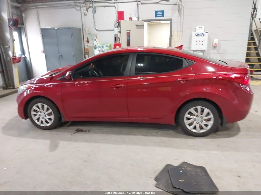 2012 Hyundai Elantra Gls (Ulsan Plant) VIN: KMHDH4AE2CU274272 Lot: 43982646