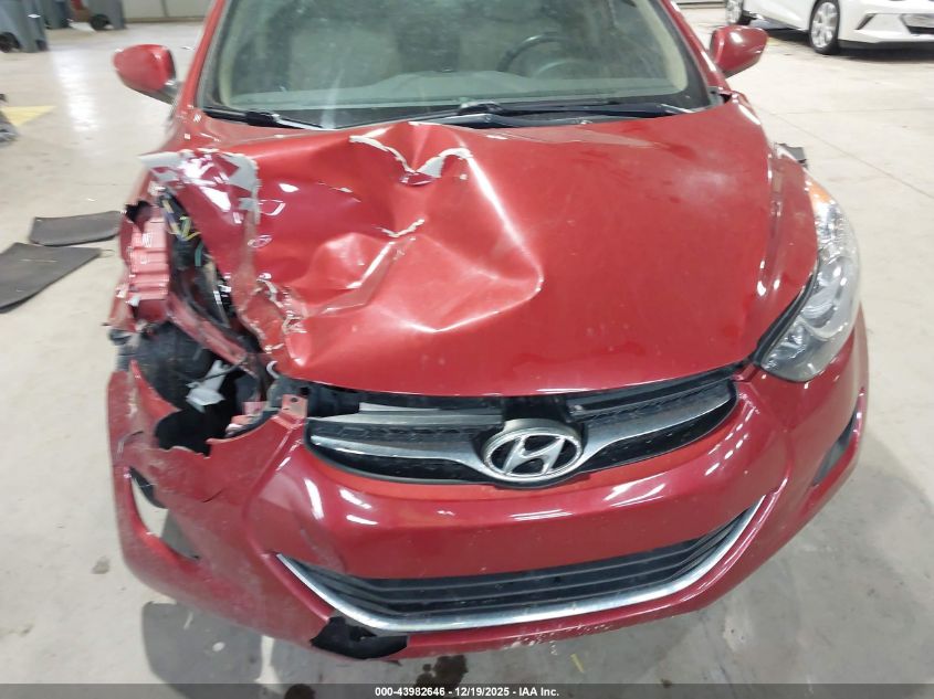 2012 Hyundai Elantra Gls (Ulsan Plant) VIN: KMHDH4AE2CU274272 Lot: 43982646