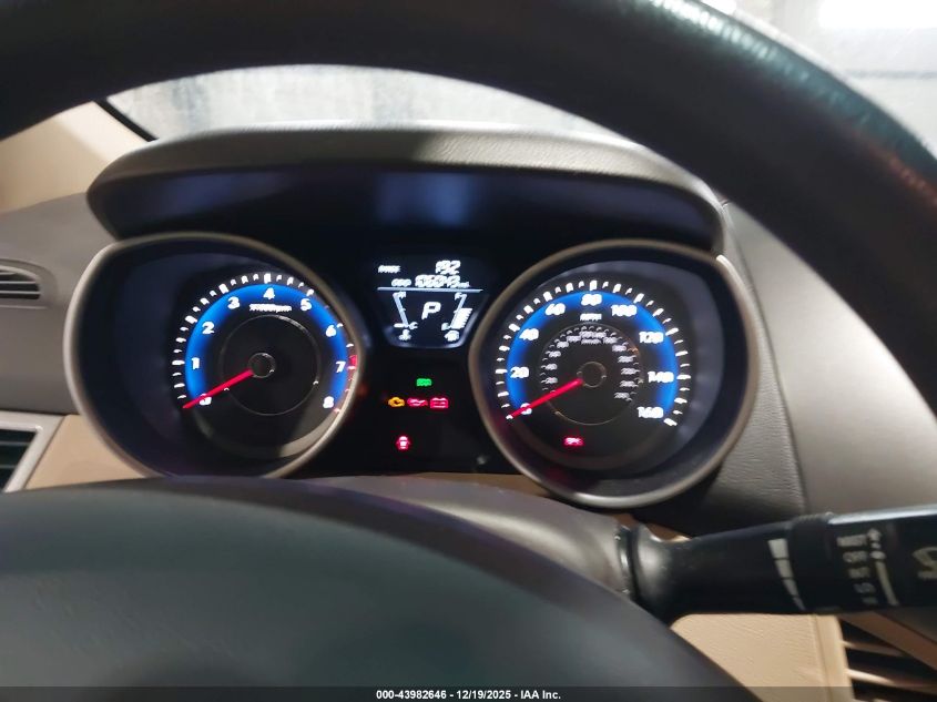 2012 Hyundai Elantra Gls (Ulsan Plant) VIN: KMHDH4AE2CU274272 Lot: 43982646