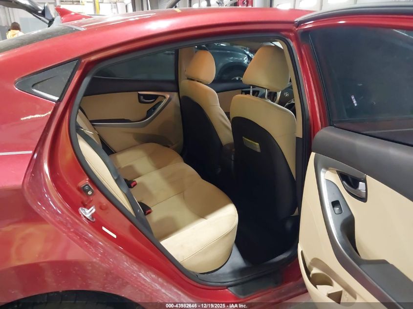 2012 Hyundai Elantra Gls (Ulsan Plant) VIN: KMHDH4AE2CU274272 Lot: 43982646