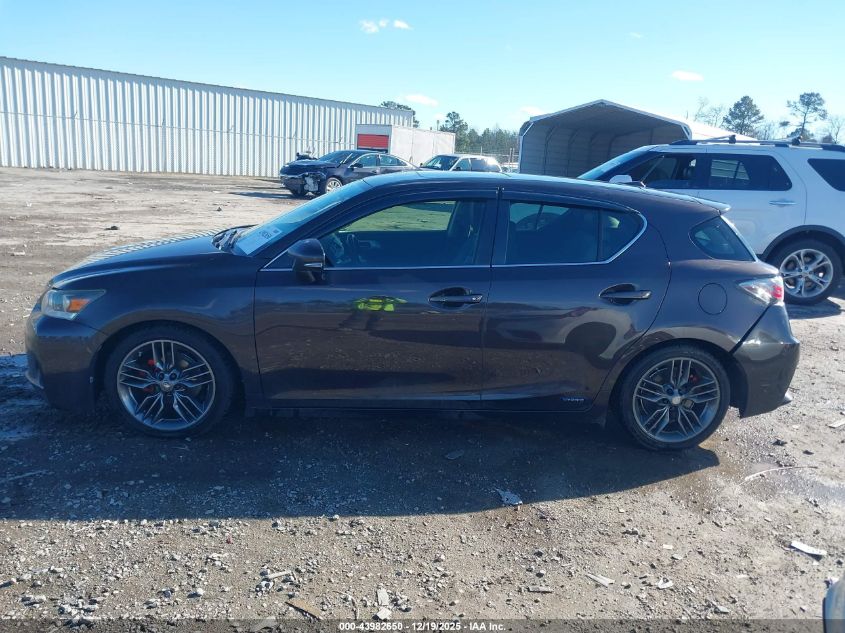 2011 Lexus Ct 200H Premium VIN: JTHKD5BH1B2032362 Lot: 43982650