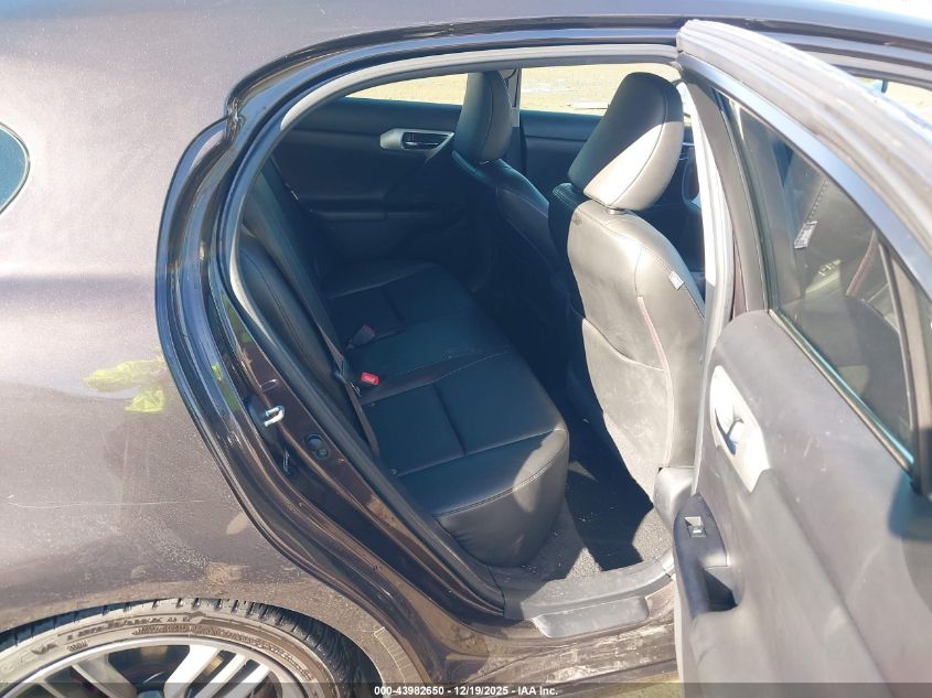 2011 Lexus Ct 200H Premium VIN: JTHKD5BH1B2032362 Lot: 43982650