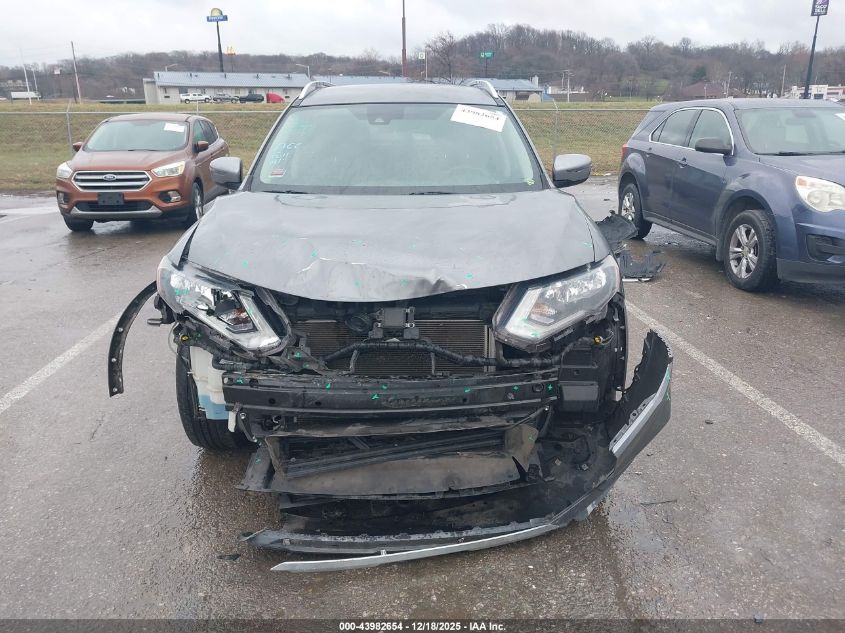 2019 Nissan Rogue Sv VIN: KNMAT2MT2KP538673 Lot: 43982654