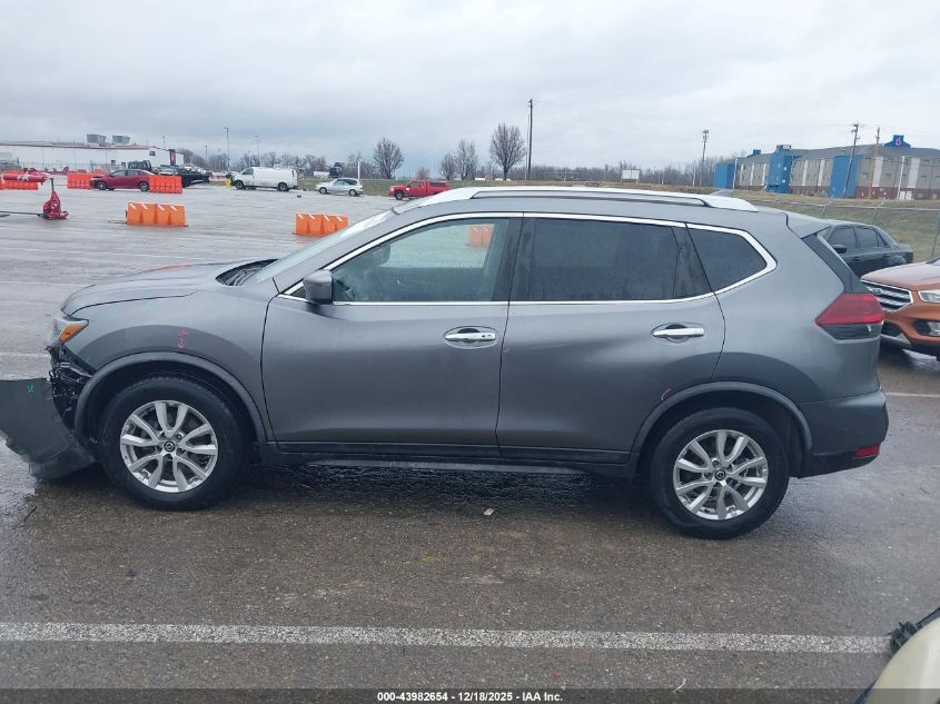 2019 Nissan Rogue Sv VIN: KNMAT2MT2KP538673 Lot: 43982654