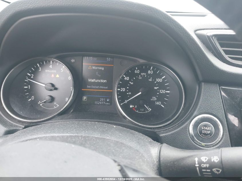 2019 Nissan Rogue Sv VIN: KNMAT2MT2KP538673 Lot: 43982654