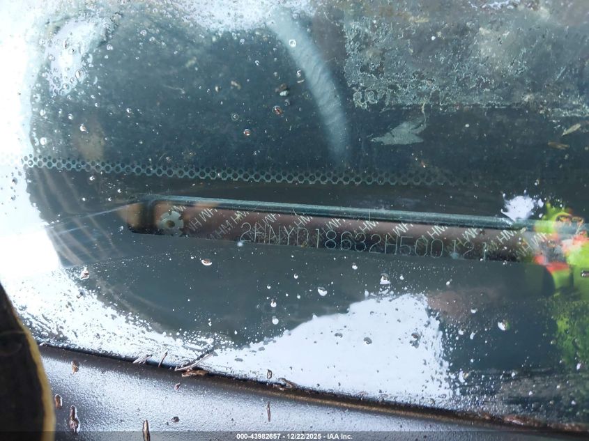 2002 Acura Mdx VIN: 2HNYD18632H500121 Lot: 43982657