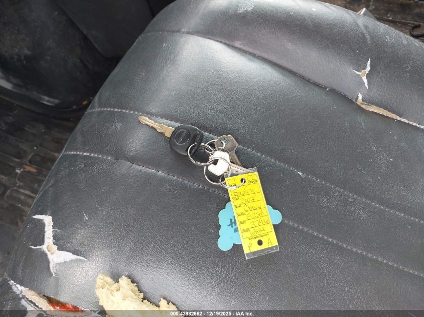 2002 Chevrolet Express VIN: 1GCFG25WX21100442 Lot: 43982662