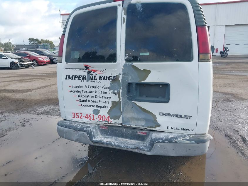 2002 Chevrolet Express VIN: 1GCFG25WX21100442 Lot: 43982662