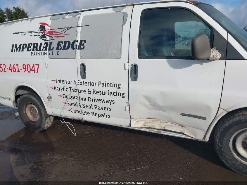 2002 Chevrolet Express VIN: 1GCFG25WX21100442 Lot: 43982662