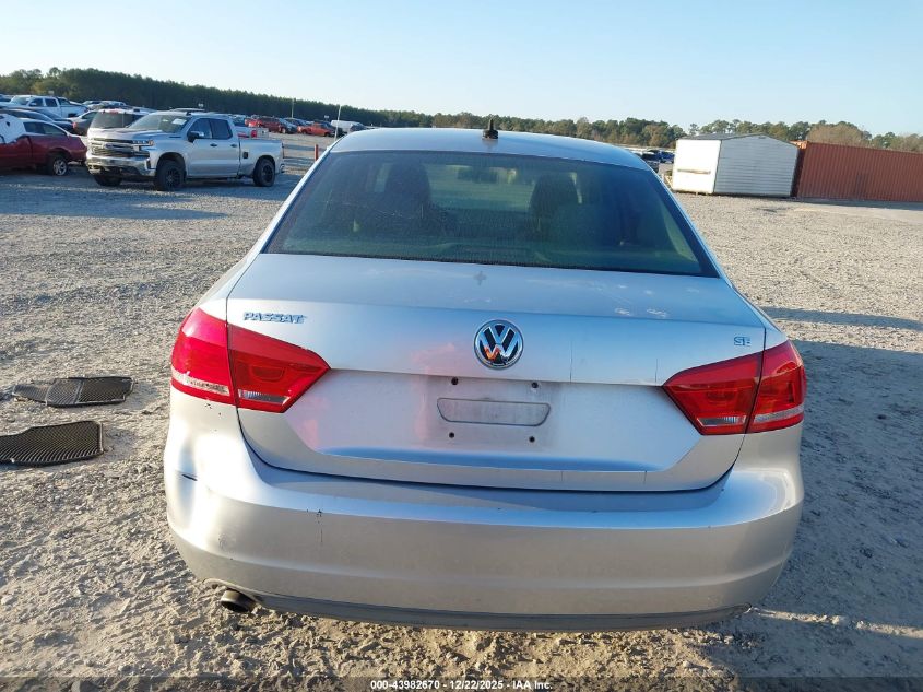 2013 Volkswagen Passat 2.5L Se VIN: 1VWBH7A37DC063648 Lot: 43982670