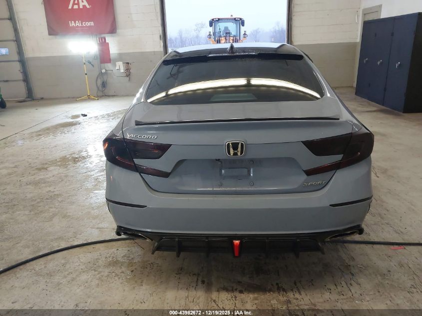 2022 Honda Accord Sport VIN: 1HGCV1F36NA030371 Lot: 43982672