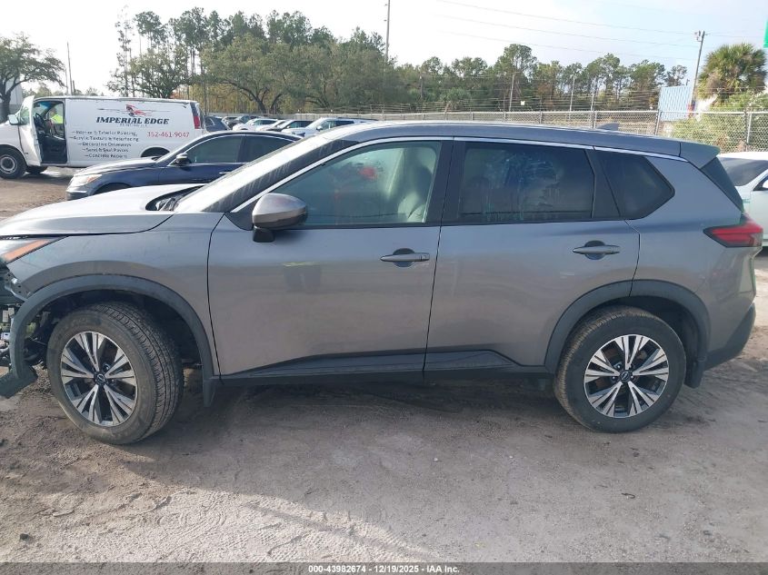 2023 Nissan Rogue Sv Intelligent Awd VIN: 5N1BT3BB0PC680261 Lot: 43982674