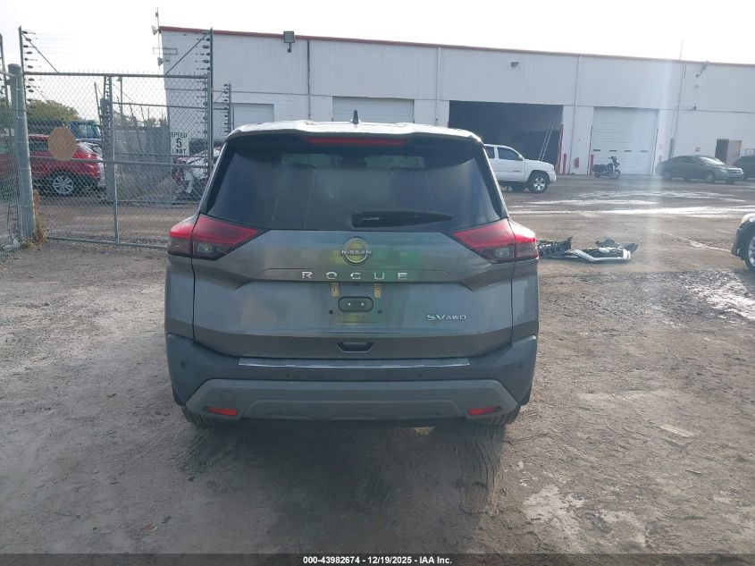 2023 Nissan Rogue Sv Intelligent Awd VIN: 5N1BT3BB0PC680261 Lot: 43982674
