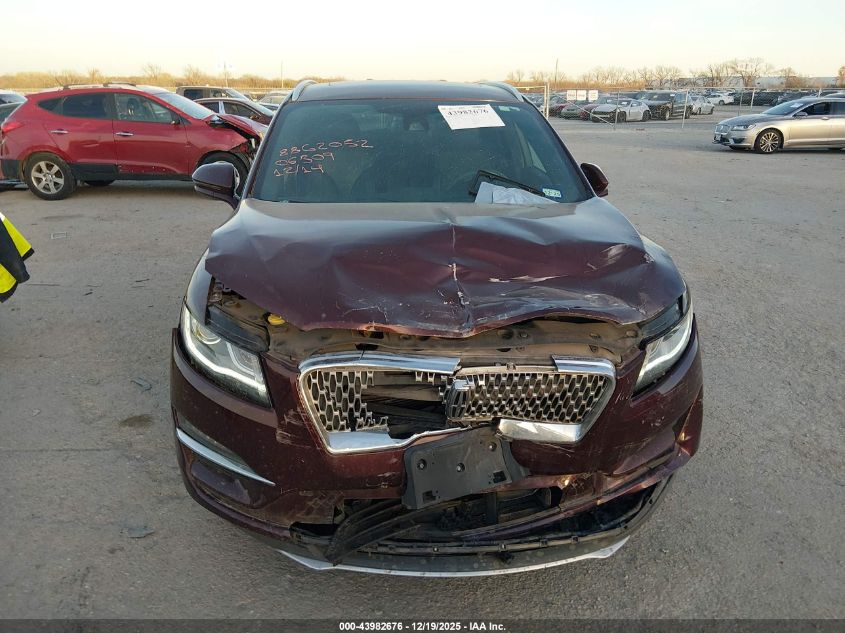 2019 Lincoln Mkc Reserve VIN: 5LMCJ3D91KUL06309 Lot: 43982676