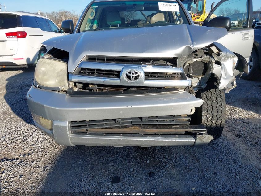 2005 Toyota 4Runner Sr5 V6 VIN: JTEZU14R258034553 Lot: 43982679