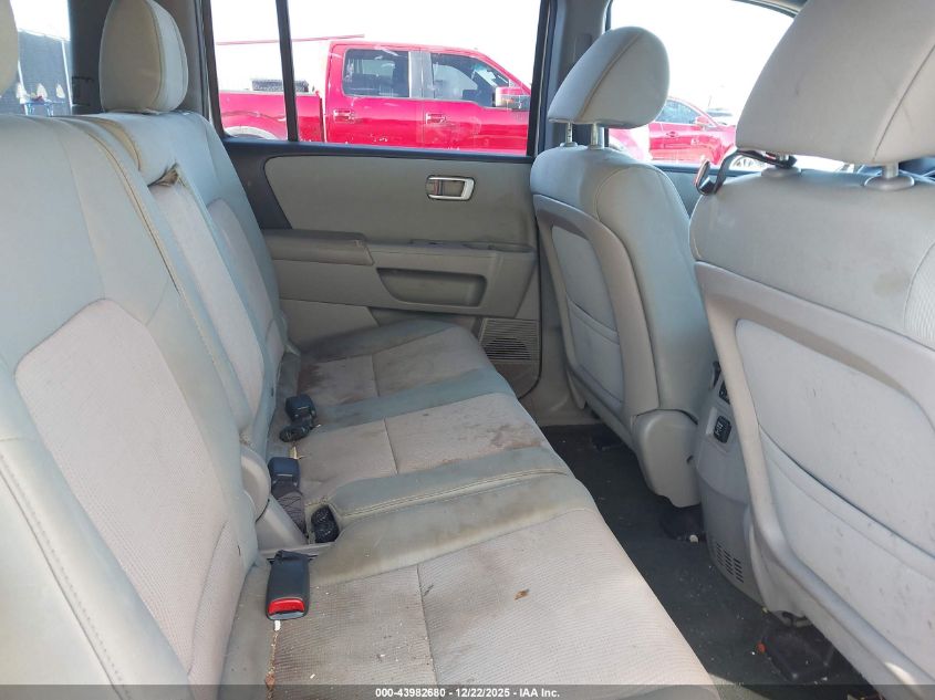 2014 Honda Pilot Ex VIN: 5FNYF4H46EB043086 Lot: 43982680