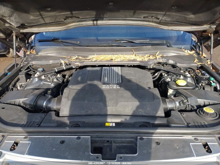 2014 Land Rover Range Rover 5.0L V8 Supercharged/5.0L V8 Supercharged Ebony Edition VIN: SALGS2EFXEA152444 Lot: 43982687