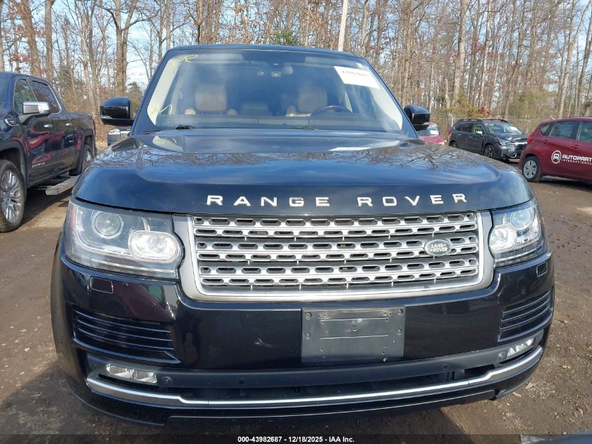 2014 Land Rover Range Rover 5.0L V8 Supercharged/5.0L V8 Supercharged Ebony Edition VIN: SALGS2EFXEA152444 Lot: 43982687