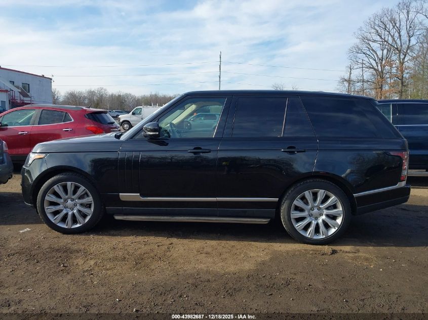 2014 Land Rover Range Rover 5.0L V8 Supercharged/5.0L V8 Supercharged Ebony Edition VIN: SALGS2EFXEA152444 Lot: 43982687