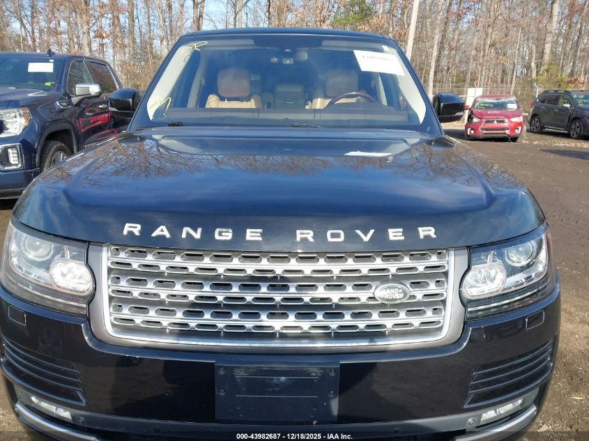 2014 Land Rover Range Rover 5.0L V8 Supercharged/5.0L V8 Supercharged Ebony Edition VIN: SALGS2EFXEA152444 Lot: 43982687
