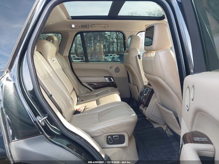 2014 Land Rover Range Rover 5.0L V8 Supercharged/5.0L V8 Supercharged Ebony Edition VIN: SALGS2EFXEA152444 Lot: 43982687