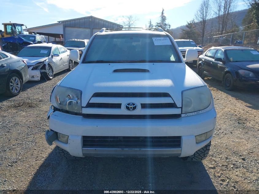 2005 Toyota 4Runner Sr5 Sport V6 VIN: JTEBU14R158036862 Lot: 43982693