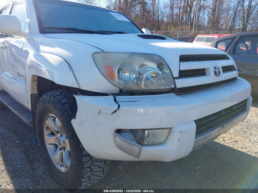 2005 Toyota 4Runner Sr5 Sport V6 VIN: JTEBU14R158036862 Lot: 43982693
