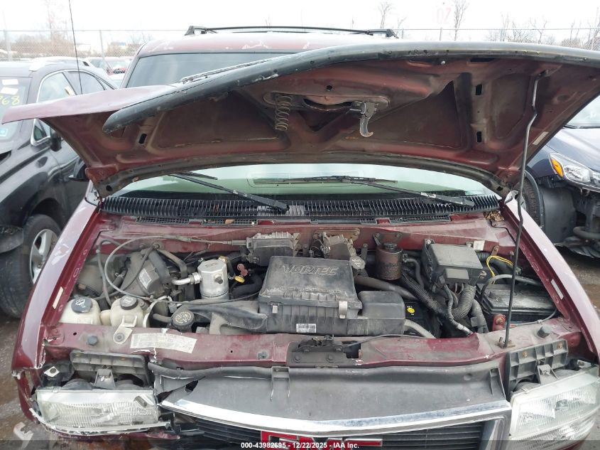 2004 GMC Safari VIN: 1GKDM19X64B507480 Lot: 43982695